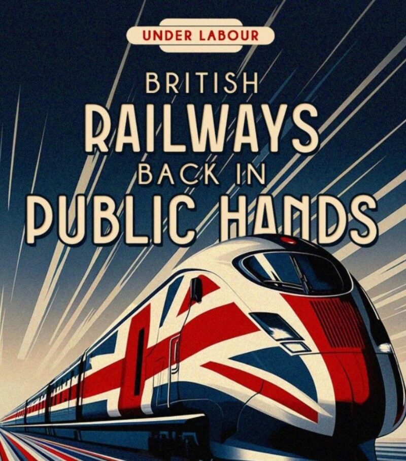 Labour’s pledge to bring our railways back into public ownership